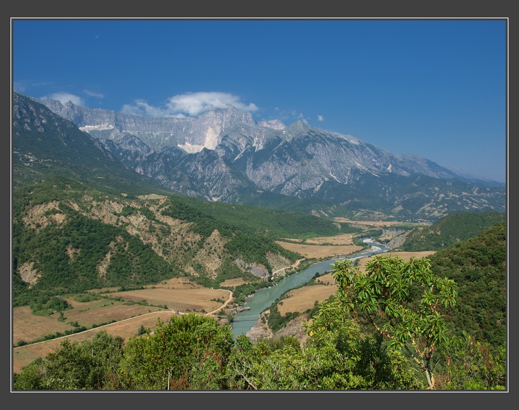 Albánie - údolím Vjosy