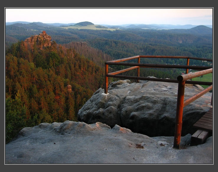 Jetřichovické skály, Vilemínina vyhlídka