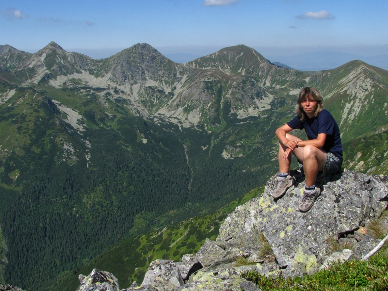 skupina Roháče z hřebínku Otrhance