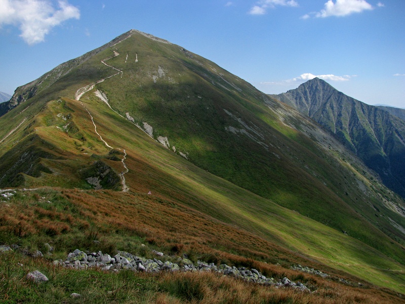 Západní Tatry, Z Končisté na Klin