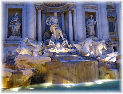 Řím, Fontána di Trevi