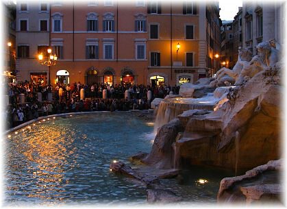Řím, Fontána di Trevi