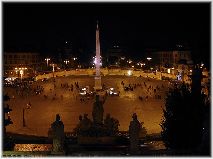 Řím, Piazza del Popolo