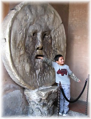 Řím, La Bocca Della Veritá