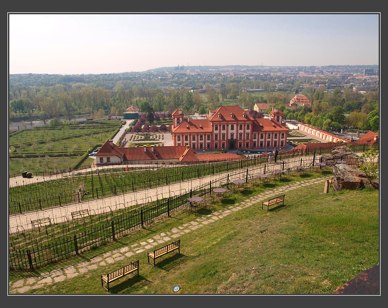 Botanická zahrada - vinice sv. Kláry