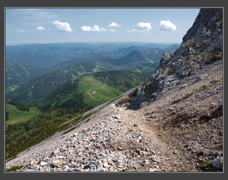 Schneeberg, Fadensteig