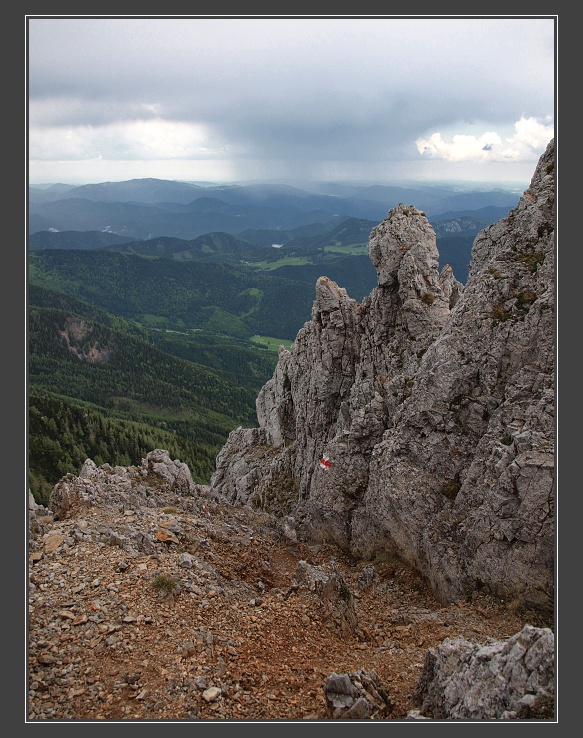 Schneeberg, Oberer Herminensteig