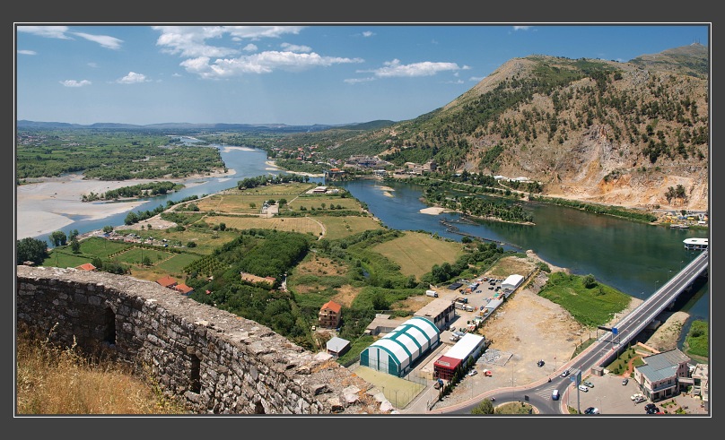 Skadar z pevnosti Rozafat