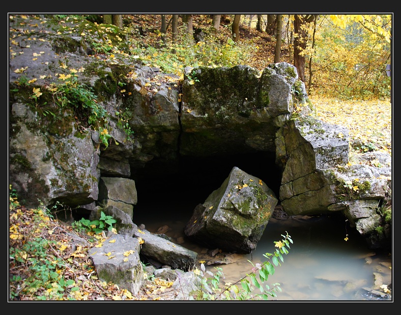 Moravský kras, vývěry Jedovnického potoka