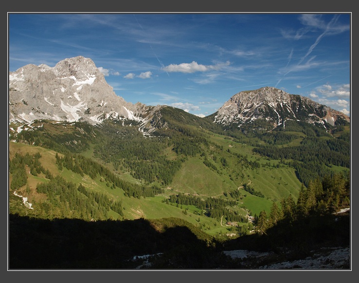 ze sedla Sulzenhaus k chatě Hofpürglhütte