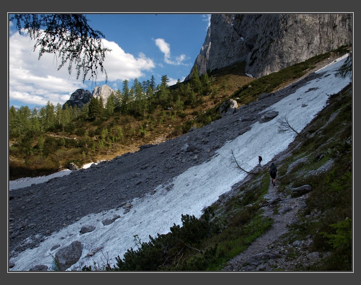pod sedlem Steiglpass
