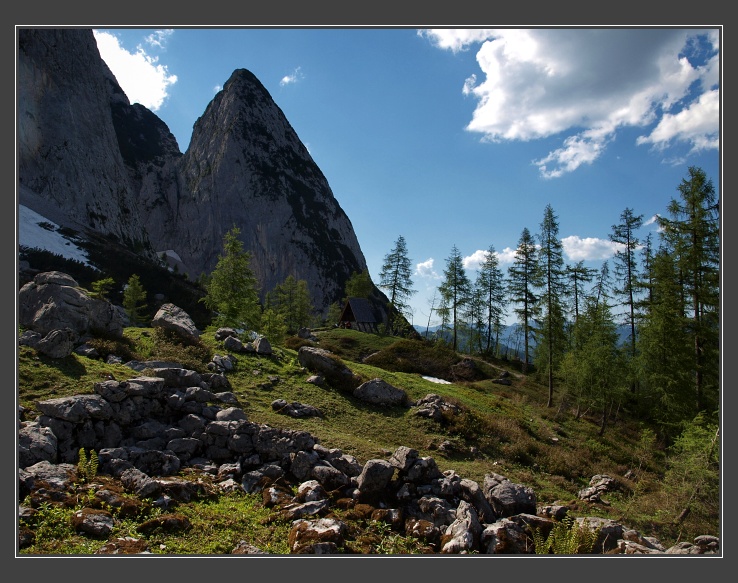 pod sedlem Steiglpass