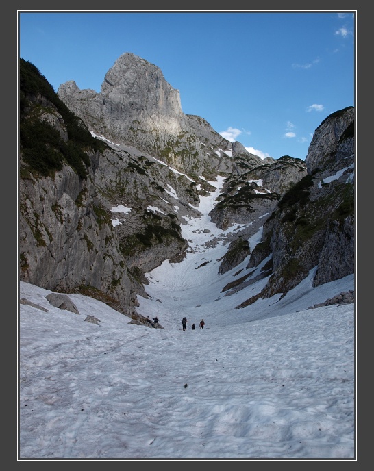 pod sedlem Steiglpass