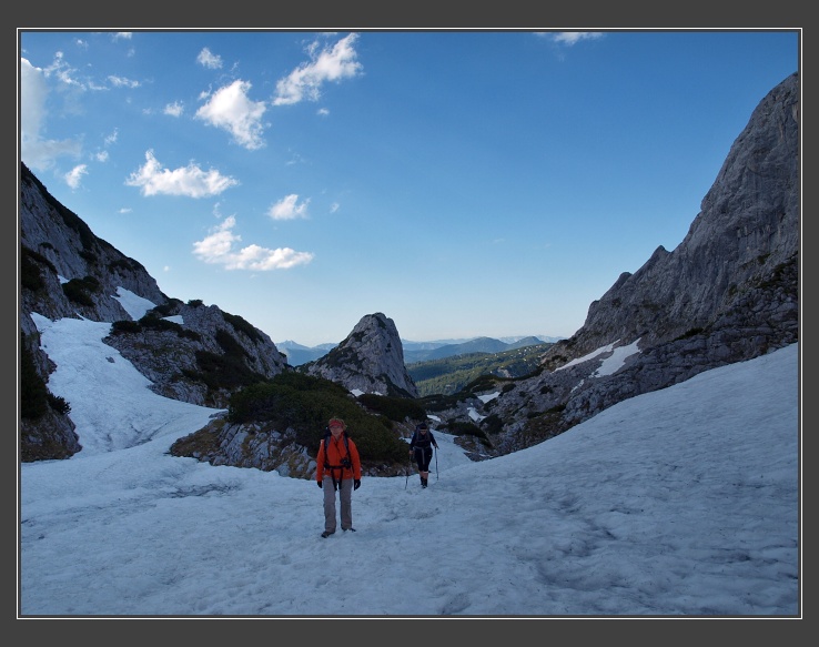 pod sedlem Steiglpass