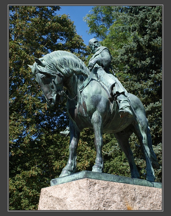 socha Jana Žižky v Přibyslavi