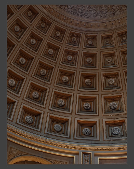 kopie stropu Pantheonu, Vatikánská muzea
