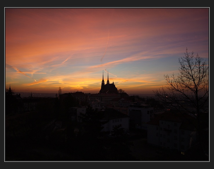 Brno, Špilberk zrána