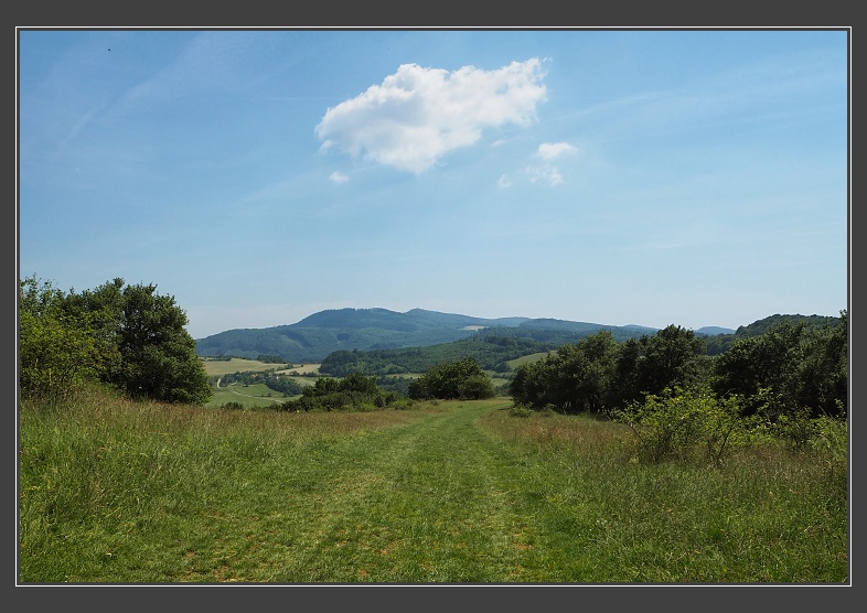 přes Veselý vrch