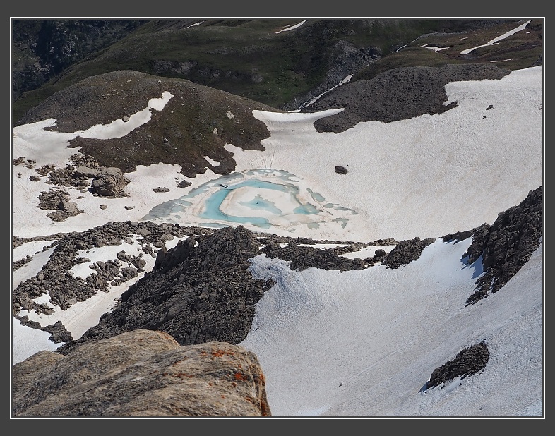Lac d'Asti z vrcholku Pain de Sucre