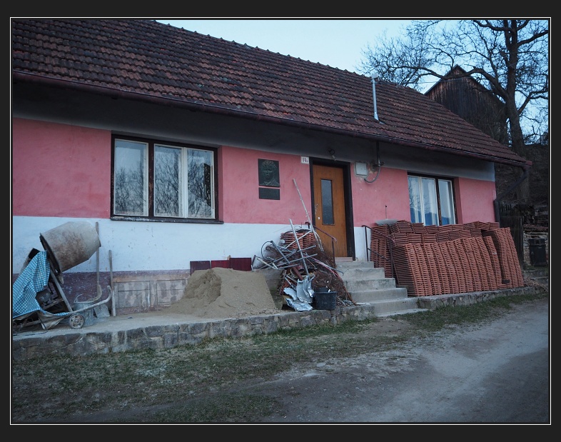 Borač-Podolí, rodný domek Josefa Uhra