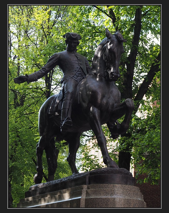 Boston, Paul Revere, vlastenec americké revoluce