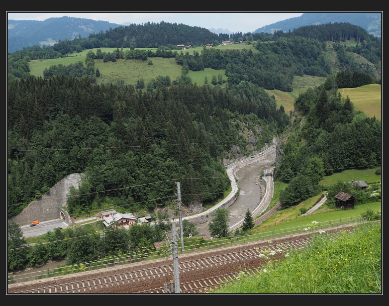 Salzach před Schwarzachem