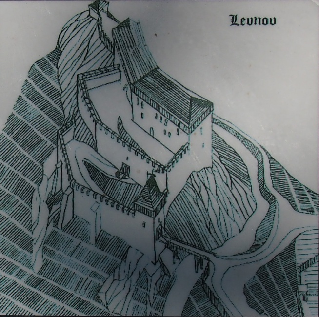 zřícenina hradu Levnov