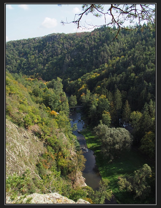 údolí Oslavy a Chvojnice