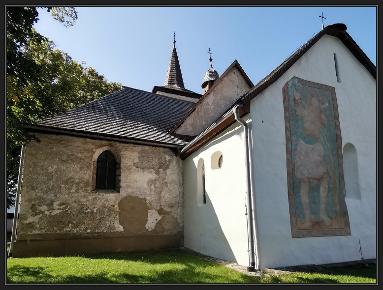 Gotický kostol Všetkých svätých Ludrová – Kút