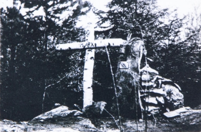 foto druhého Maxova kříže na Jihlavce