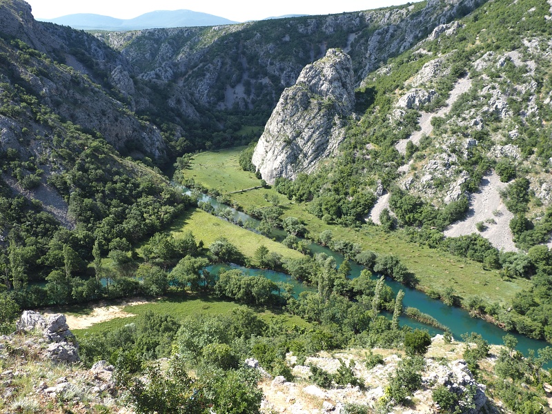 kaňon řeky Krupa