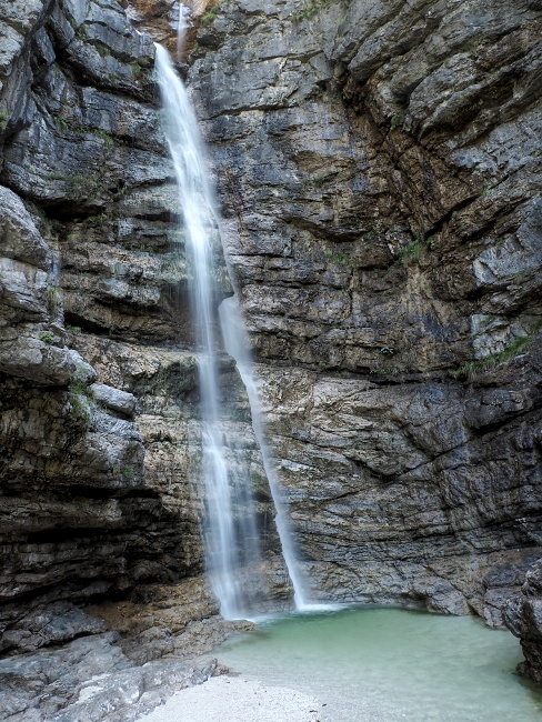 vodopády na řece Rio Cadramazzo