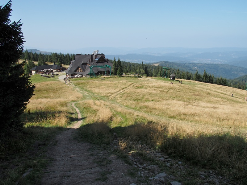 výstup od chaty na Pilsko