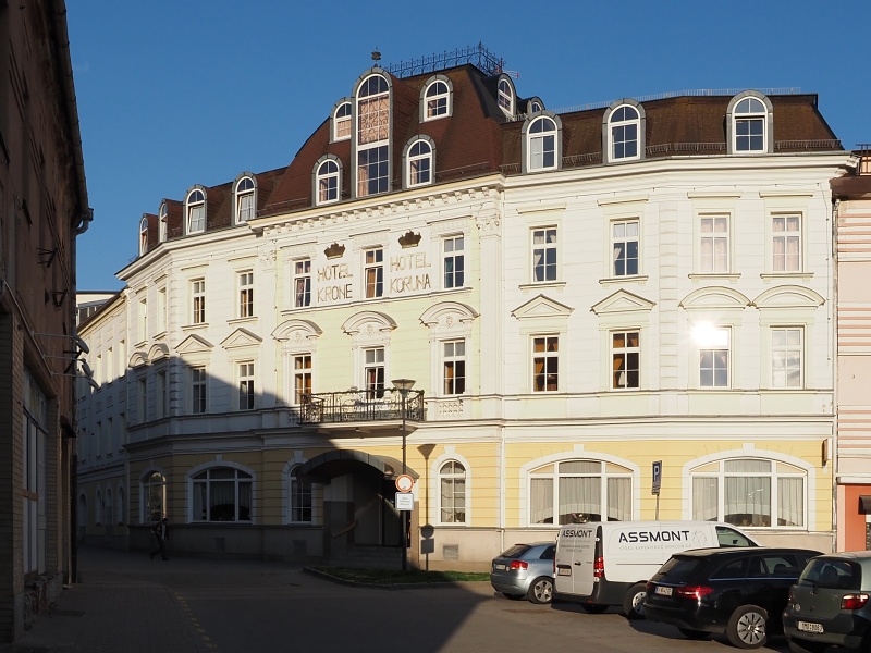 Jeseník, hotel Koruna (Krone)