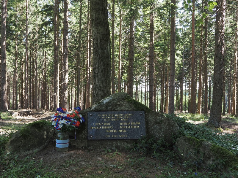 zastavení U výbuchu
