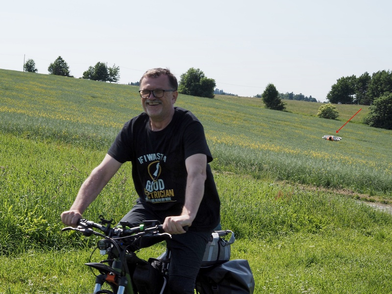 po červené z Oldřiše na Lucký vrch