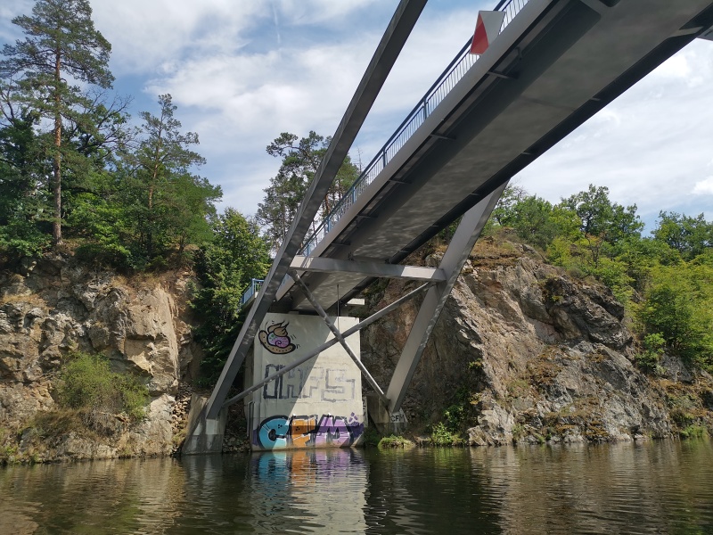 Brněnská přehrada na paddleboardu