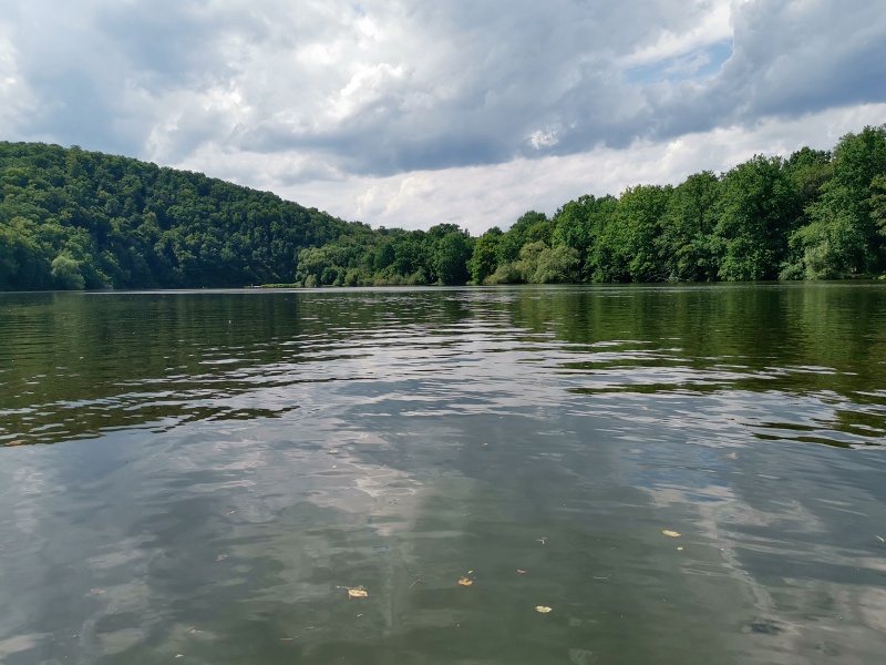 Brněnská přehrada na paddleboardu