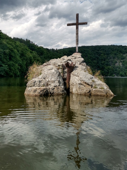 Brněnská přehrada na paddleboardu