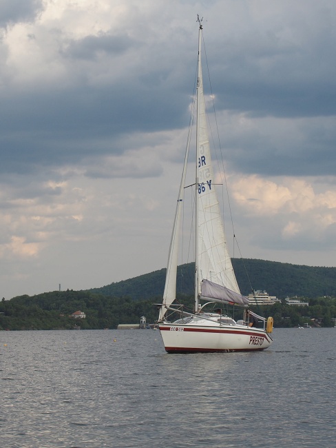 Brněnská přehrada na paddleboardu