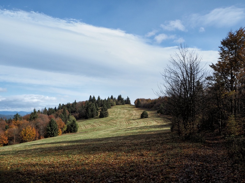 mezi Stratencem a sedlem Gežov