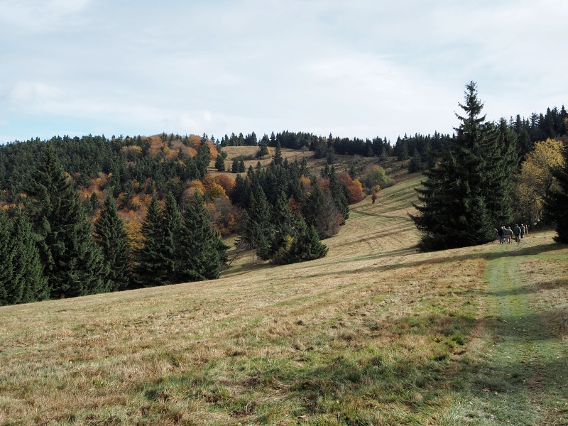 mezi Stratencem a sedlem Gežov