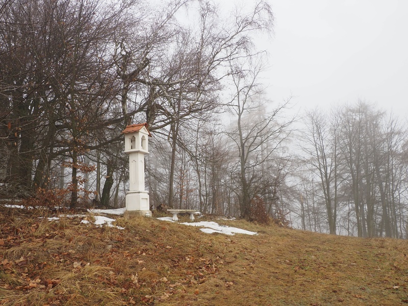 z Rovečného na rozhlednu Horní les