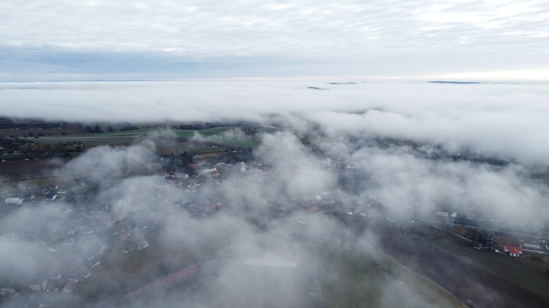 z Rovečného na rozhlednu Horní les
