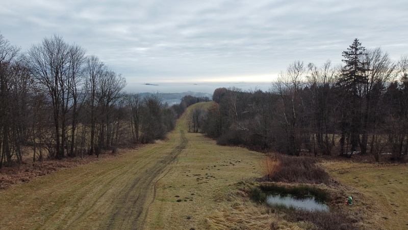 z Rovečného na rozhlednu Horní les