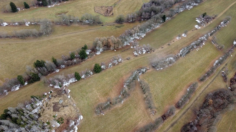 z Rovečného na rozhlednu Horní les