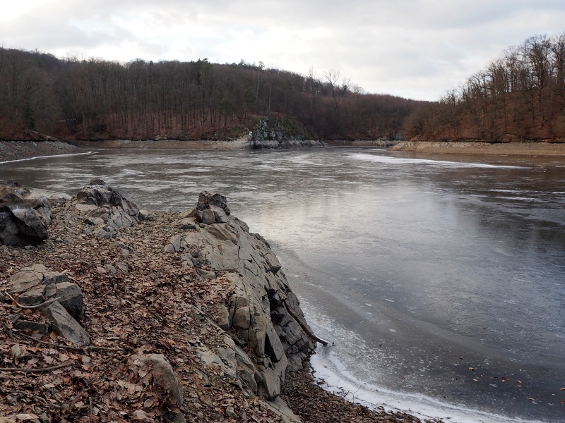 Brněnská přehrada, Rokle