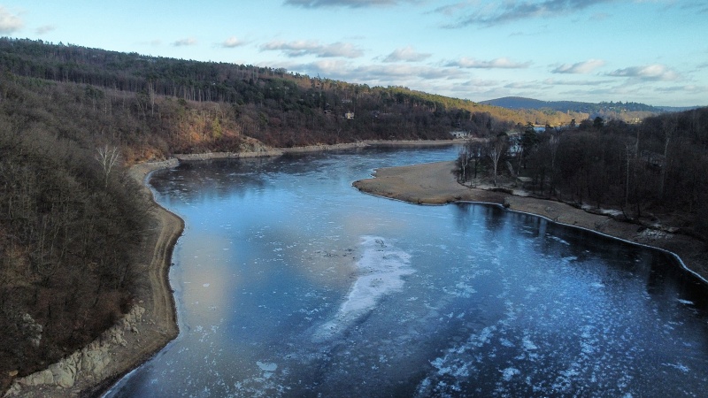 Brněnská přehrada, Rokle