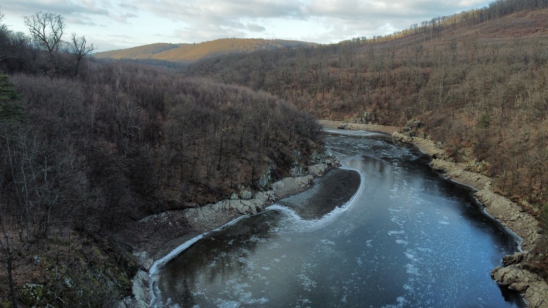 Brněnská přehrada, Rokle