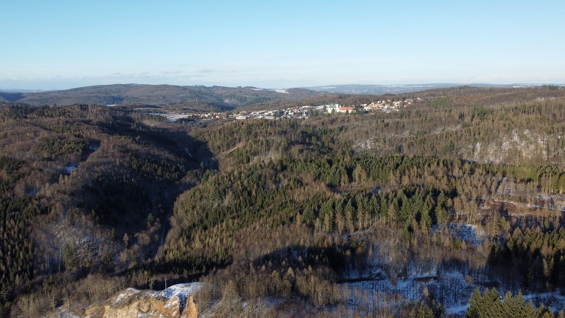 lesní cesta Babídolská